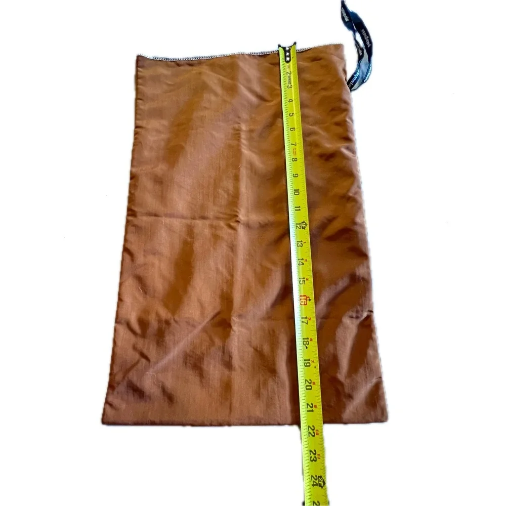 Patagonia Drawstring Pouch Bag Reusable Storage Bag gift bag laundry bag Brown‎